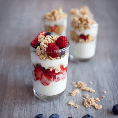 Fruity Yogurt Parfaits
