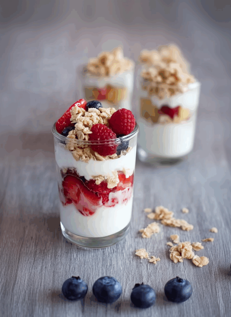 Fruity Yogurt Parfaits