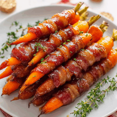 Maple Bacon Carrots