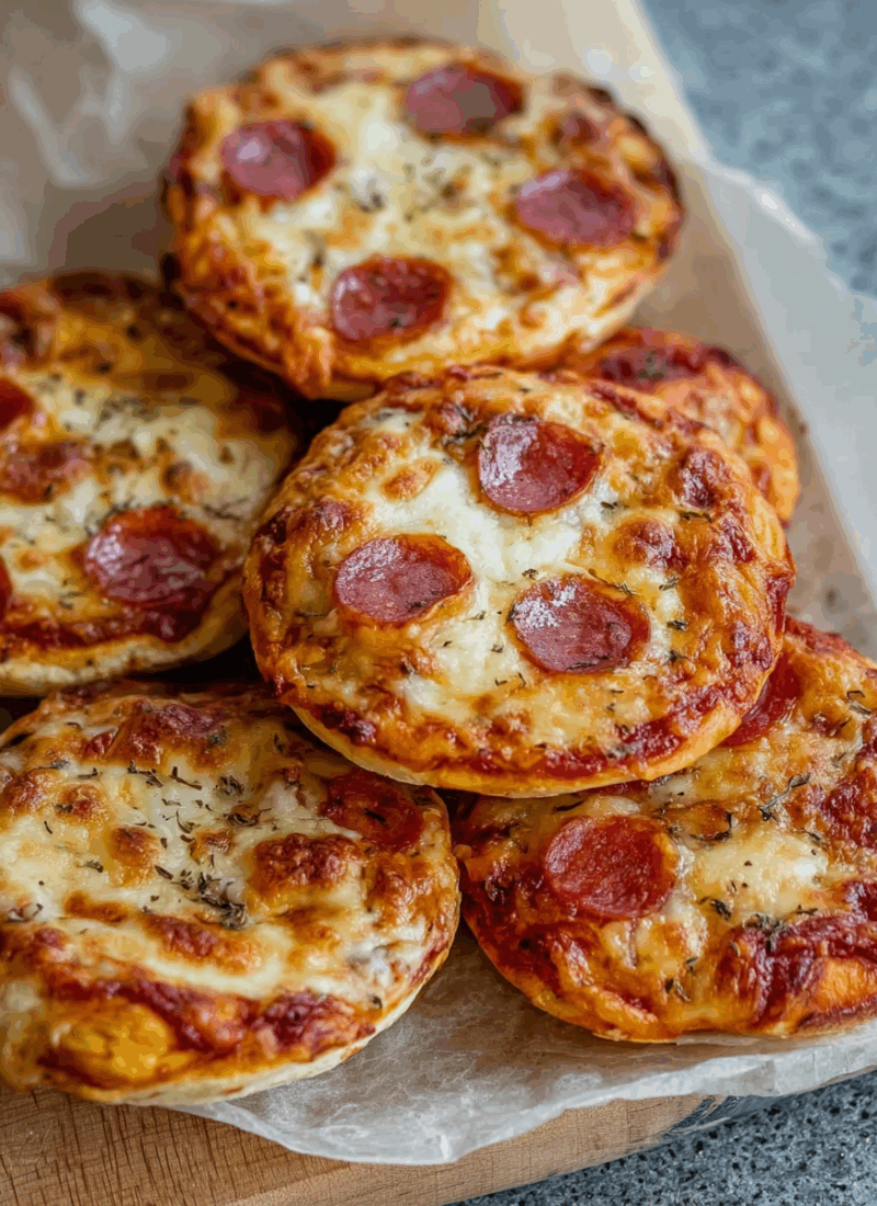 Mini Lunchbox Pizzas