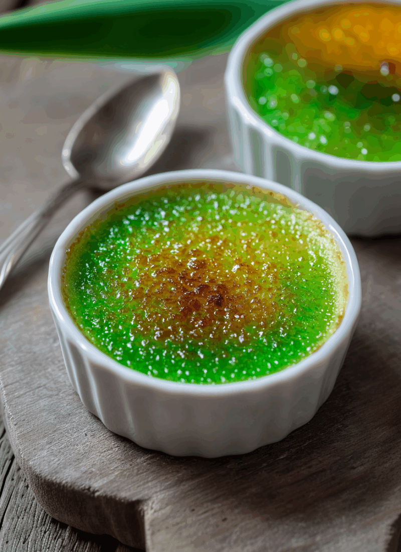 Pandan Creme Brûlée