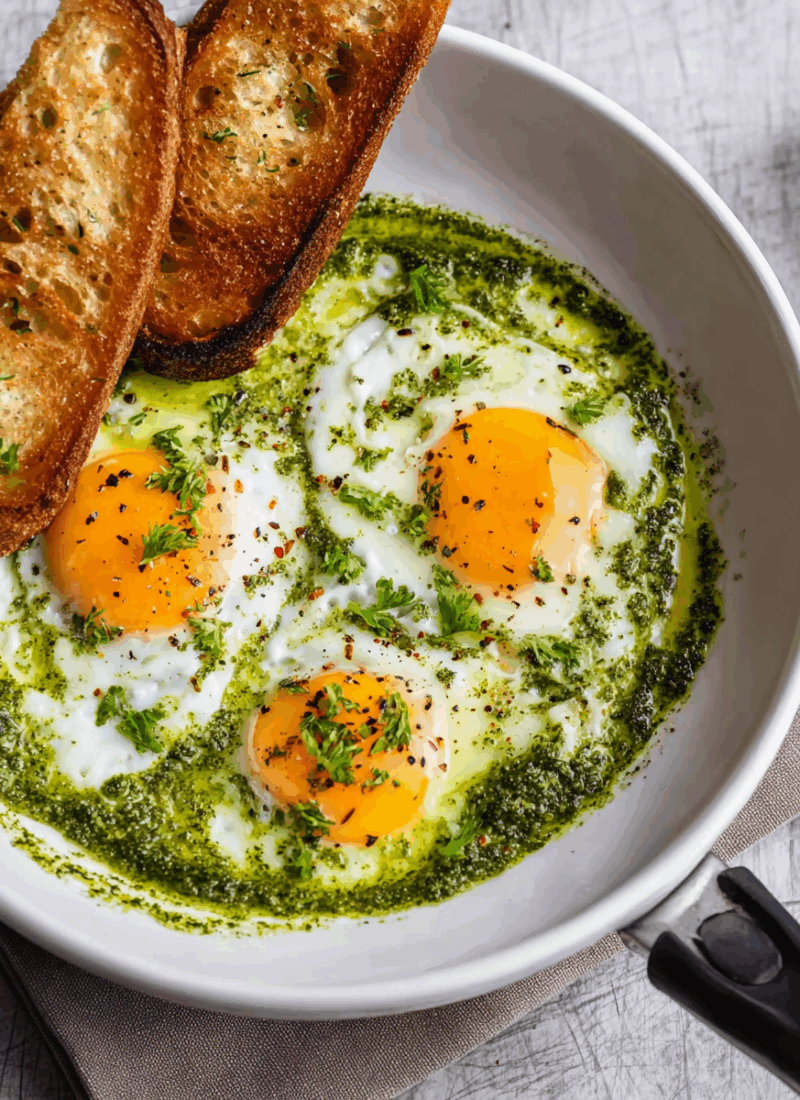 Pesto Eggs