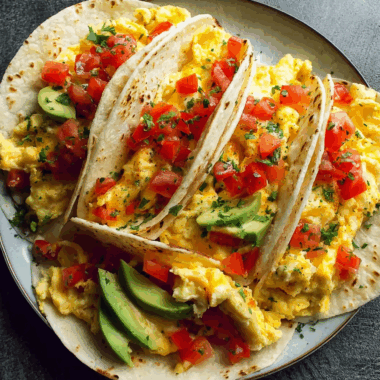 Egg Breakfast Tacos