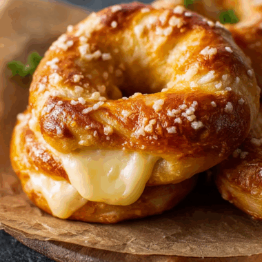 Cheese Stuffed Pretzels