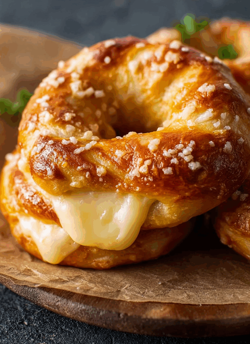 Cheese Stuffed Pretzels
