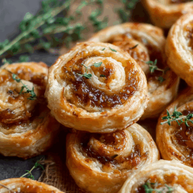 Fig and Goat Cheese Pinwheels