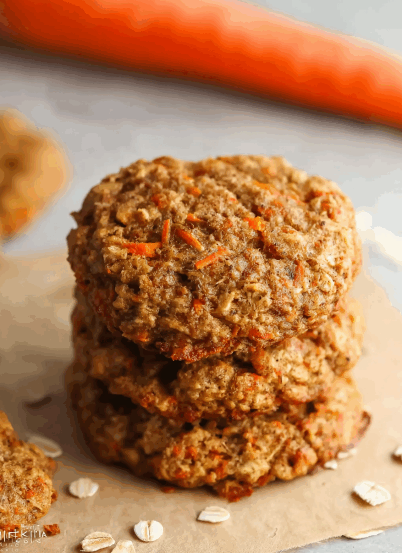 Carrot Cake Oatmeal Cookies