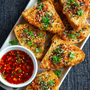 Spicy Prawn Toast