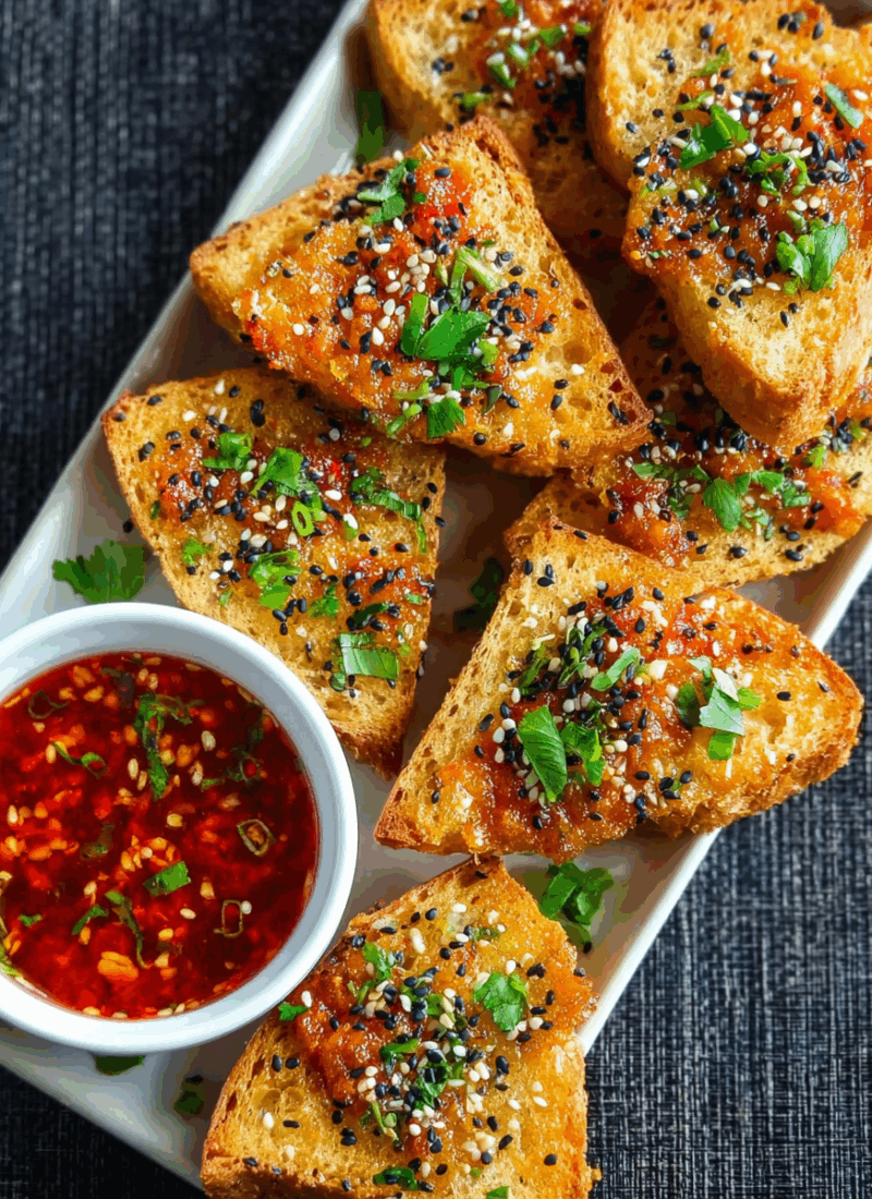 Spicy Prawn Toast