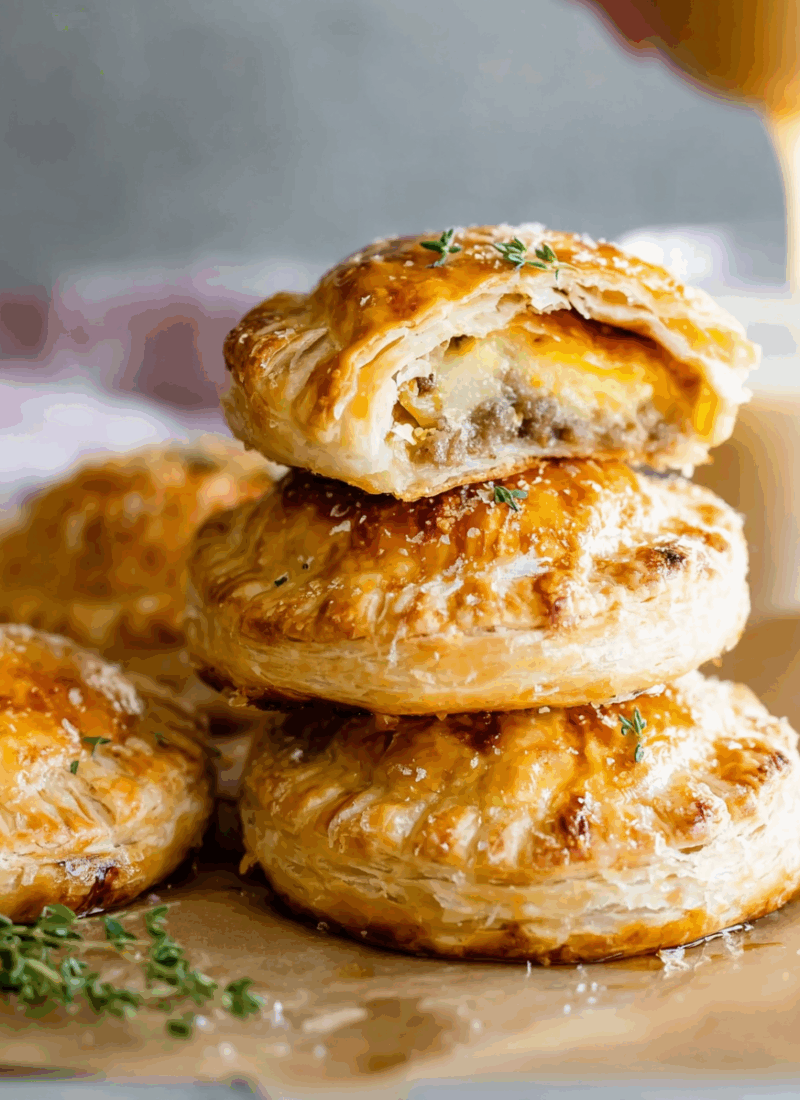 Hand Pies with Maple Sausage