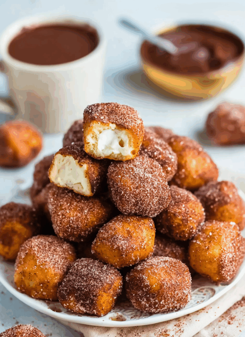 One-Hour Chocolate and Cinnamon-Sugar Soft Pretzel Bites