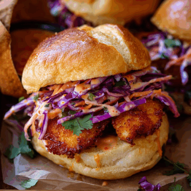 Bang Bang Chicken Sandwich