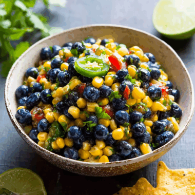 Blueberry Corn Salsa