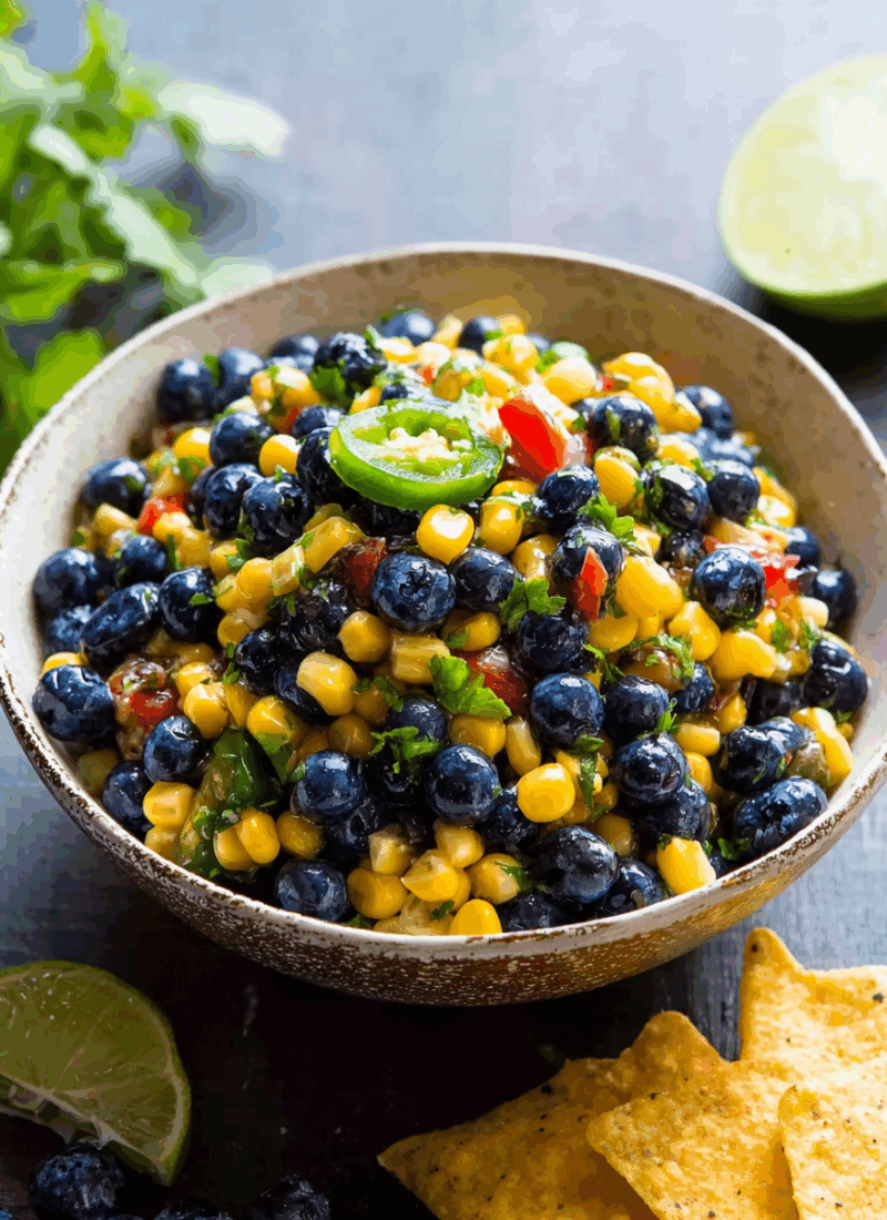 Blueberry Corn Salsa