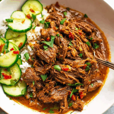 Coconut Curry Shredded Beef