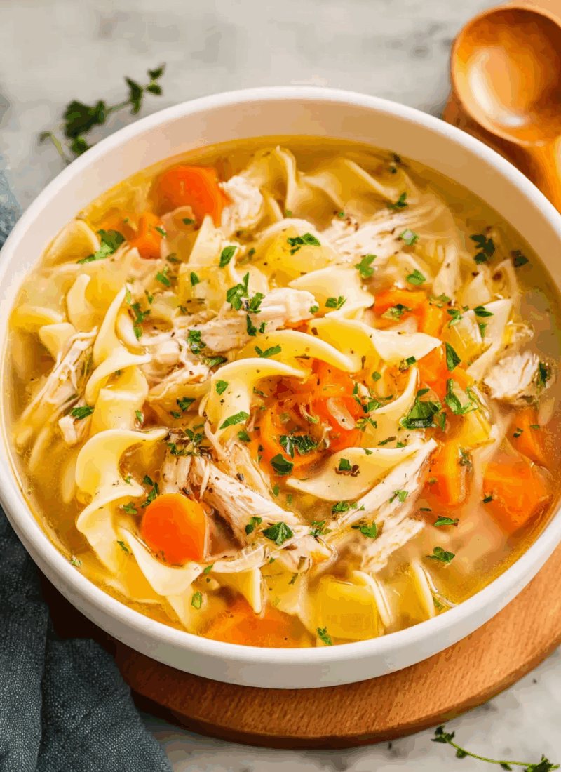 30-Minute Homemade Chicken Noodle Soup