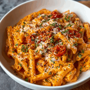 Creamy Tomato Garlic Pasta