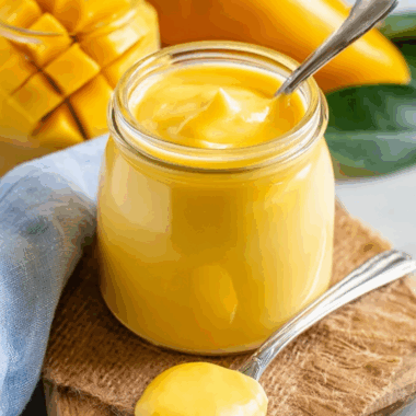 Homemade Mango Curd