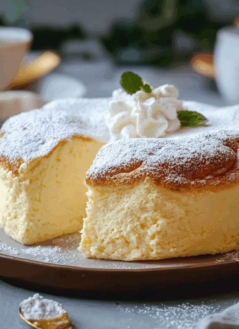 Light & Fluffy Yogurt Cloud Cake