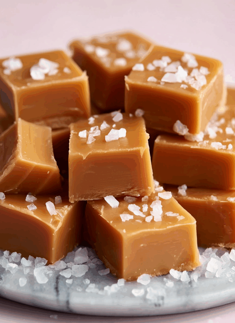Salted Caramel Fudge