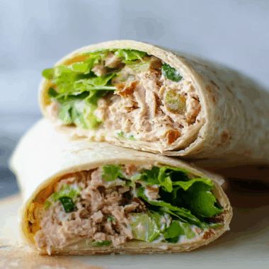 Simple Tuna Wrap