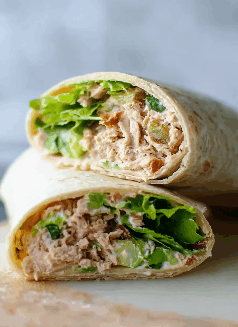 Simple Tuna Wrap