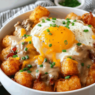 Tater Tot Breakfast Bowl