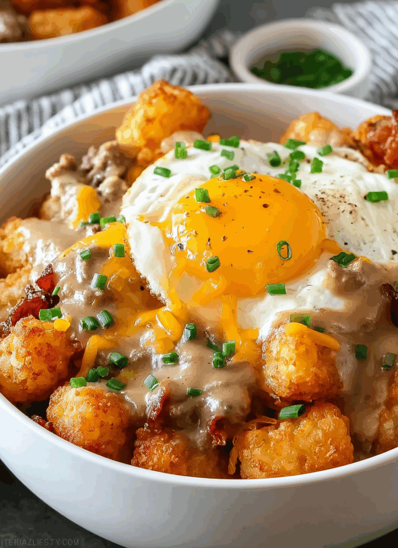Tater Tot Breakfast Bowl