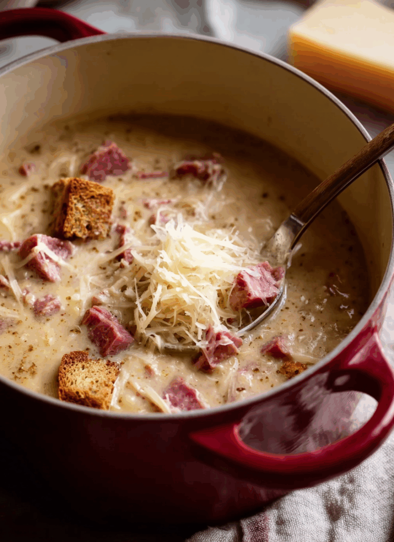 Creamy Reuben Soup