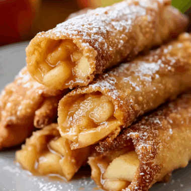 Apple Pie Egg Rolls