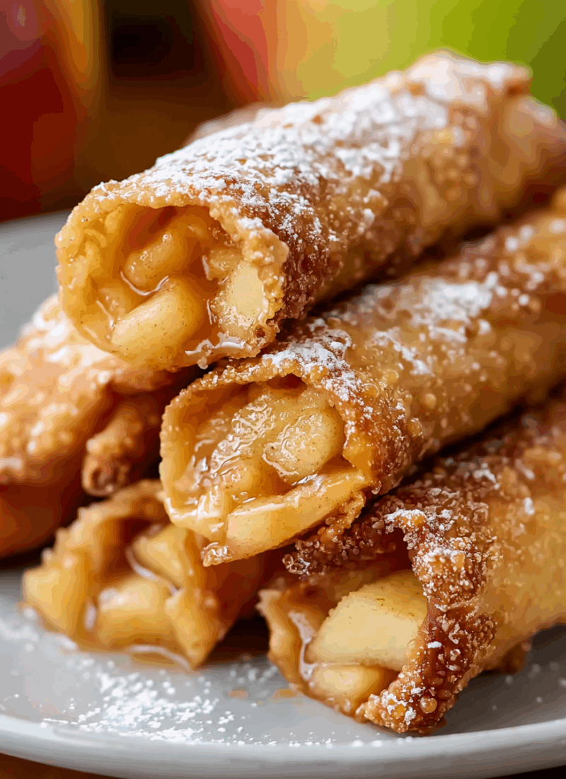 Apple Pie Egg Rolls