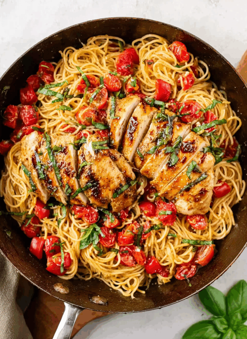Bruschetta Chicken Pasta
