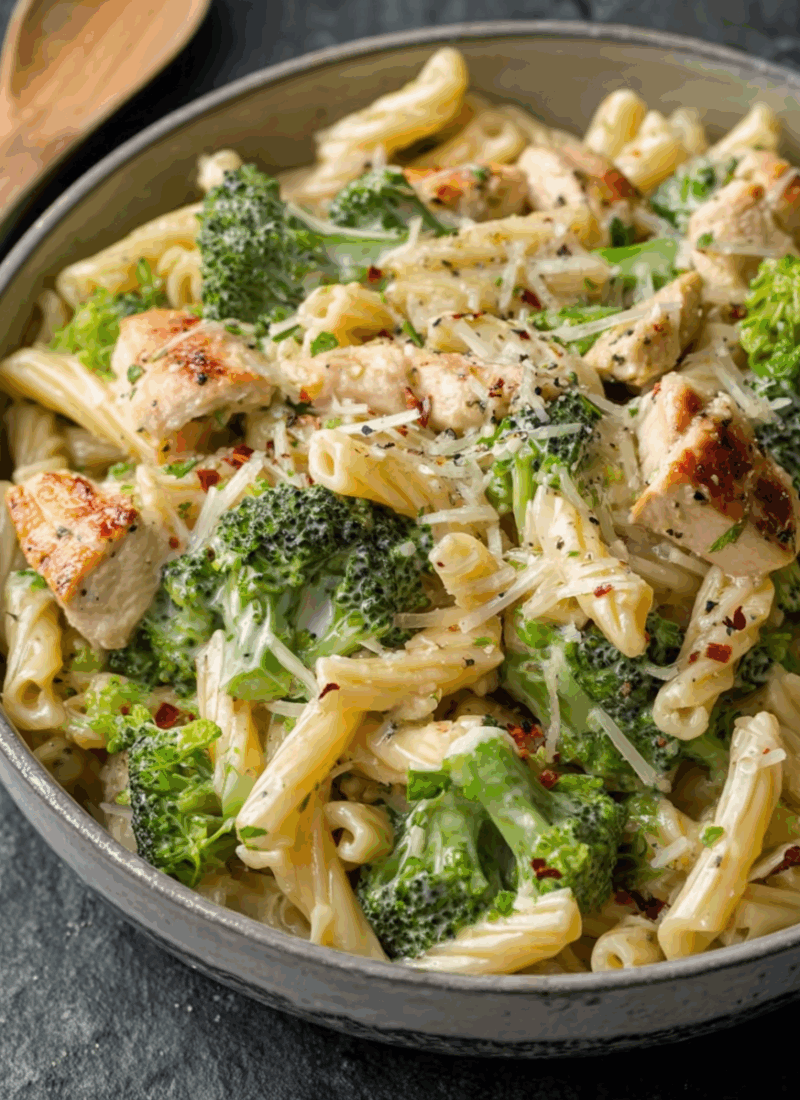 Chicken and Broccoli Pasta