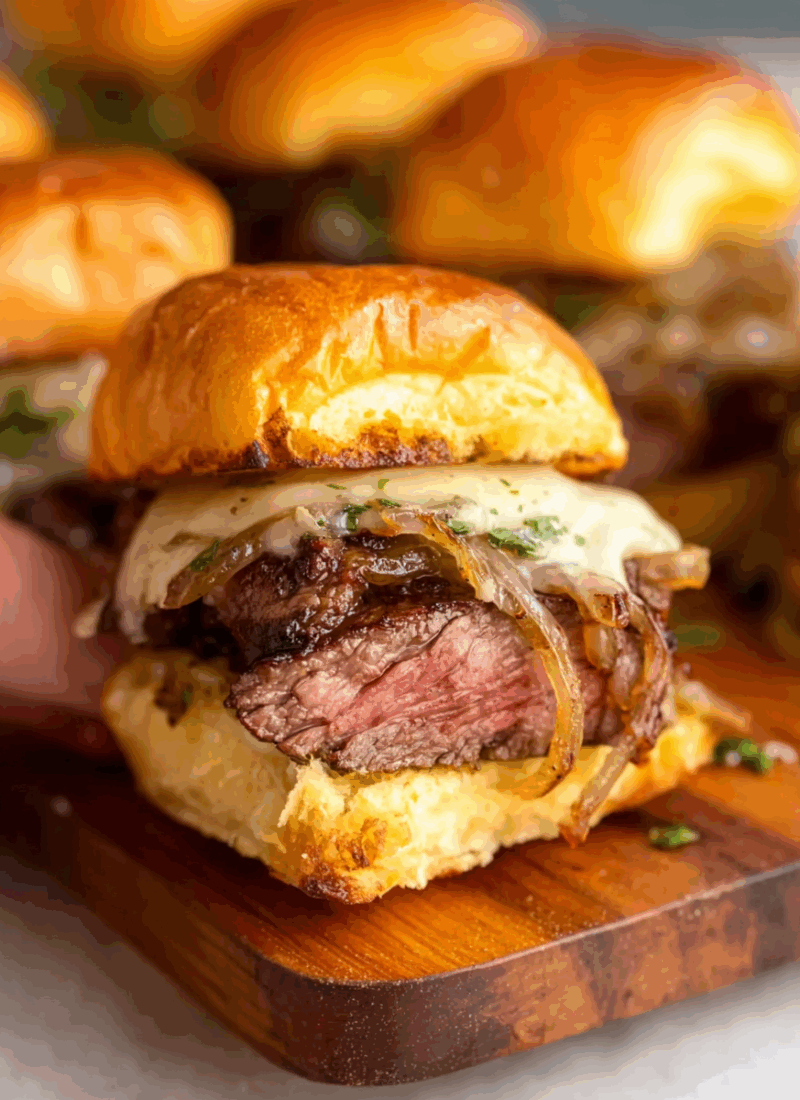 Cowboy Butter Steak Sliders