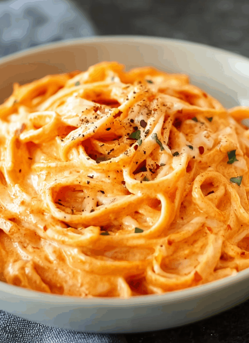 Creamy Red Pepper Alfredo Sauce