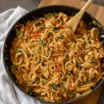Peanut Chicken Noodles