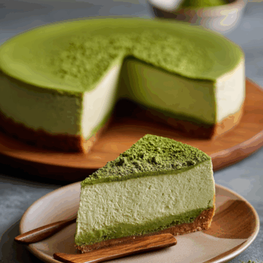 Matcha Green Tea Cheesecake