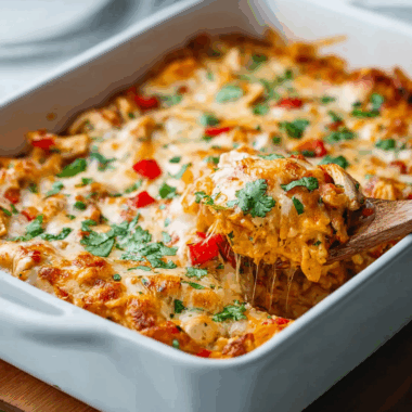 Chicken Fajita Casserole