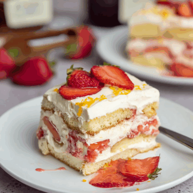 Strawberry Tiramisu