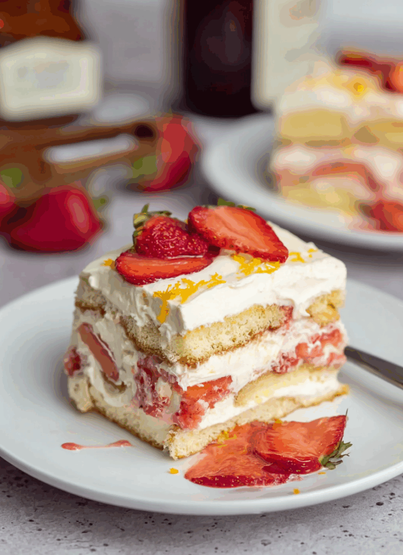 Strawberry Tiramisu