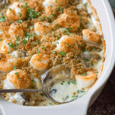 New England Seafood Casserole