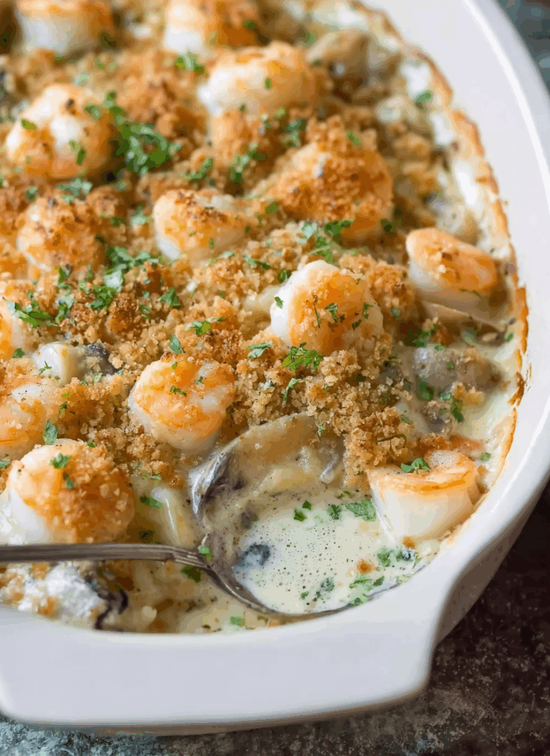 New England Seafood Casserole
