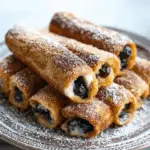 Blueberry French Toast Roll Ups