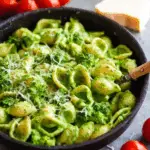 Creamy Pesto Shells