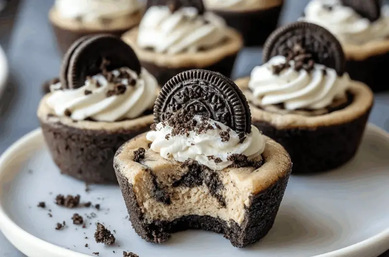 Oreo Cheesecake Cookie Cups