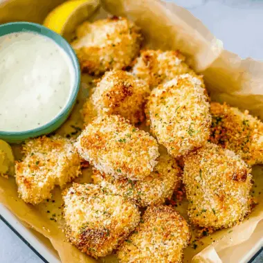 Parmesan Fish Nuggets