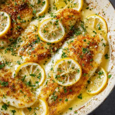 Baked Lemon Butter Tilapia