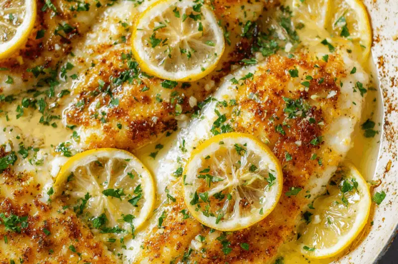 Baked Lemon Butter Tilapia