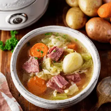 Corned Beef and Cabbage Soup