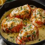 Creamy Garlic Butter Lobster Tails